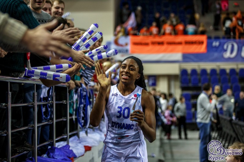 Игрок баскетбольного клуба «Динамо» Курск Ннемкади Огвумике стала чемпионом WNBA