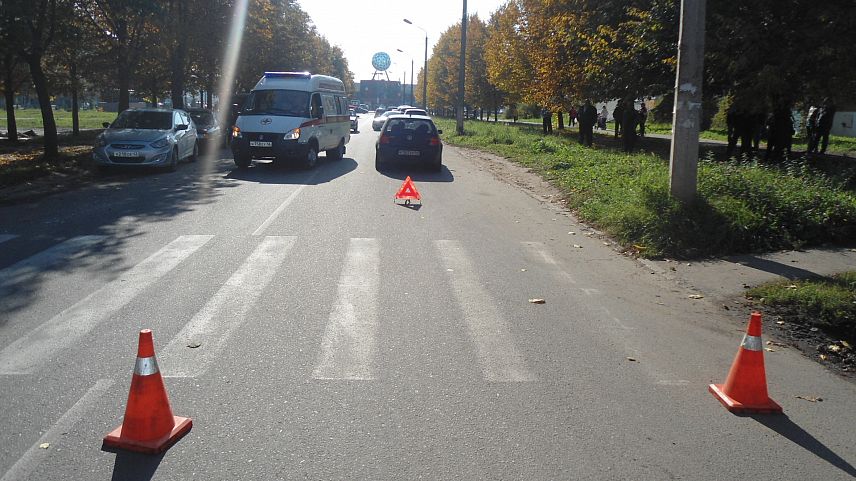 В Железногорске водитель «Фольгсвагена» сбил пенсионера на пешеходном переходе