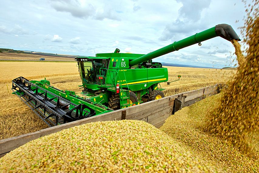 Хлеборобы Курской области намолотили первый миллион тонн зерна
