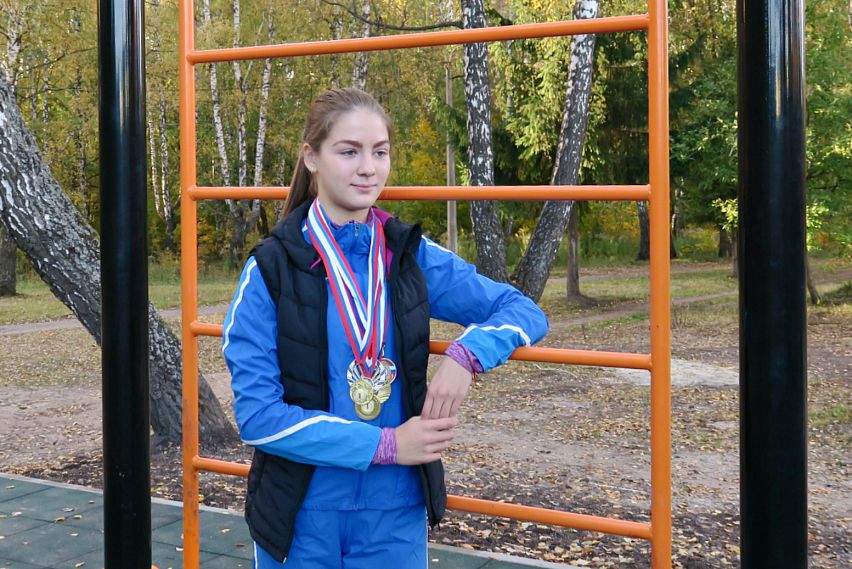 София Бородина - самый юный мастер спорта в Железногорске