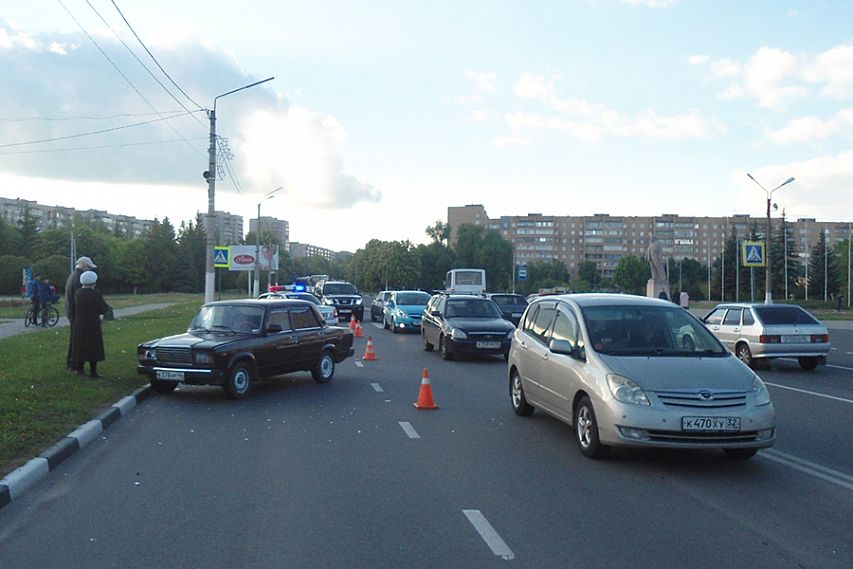 На центральной улице Железногорска произошло два ДТП
