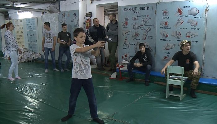 Соревнования по стрельбе, в рамках социального проекта «Ворошиловский стрелок» 