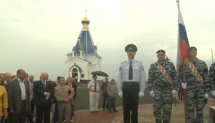 На высоте 269 в Поныровском районе прошел памятный митинг