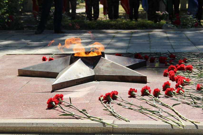 Железногорцы почтили память павших в Великой Отечественной войне