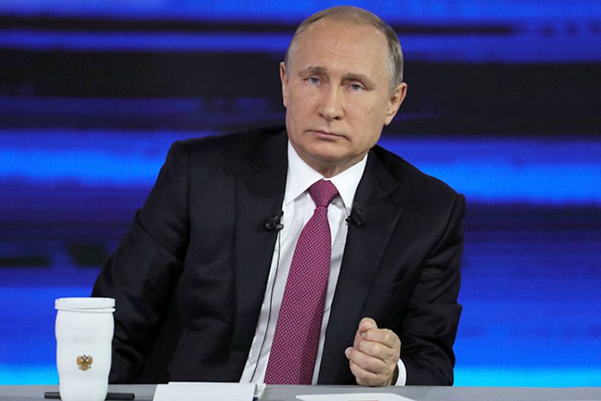 Онлайн-трансляция прямой линии с президентом РФ Владимиром Путиным (видео) 