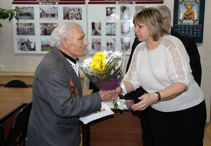 Юбилей: железногорцу Василию Беседину исполнилось 90 лет 