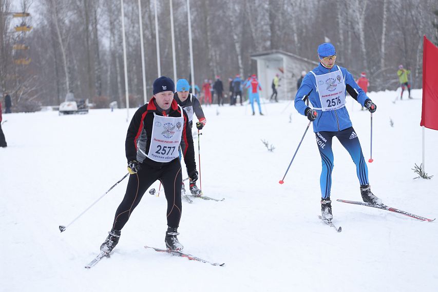 В Железногорске прошла традиционная гонка "Лыжня России"