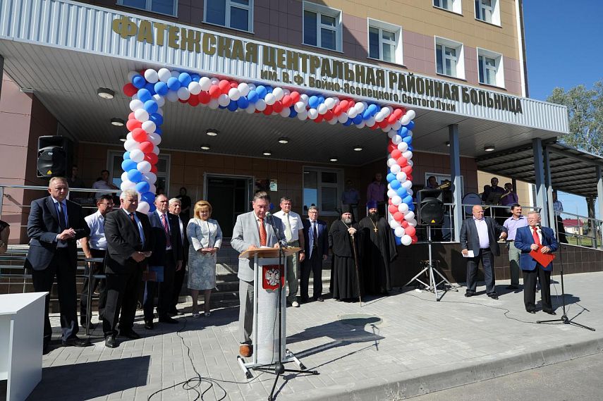 В Курской области открыты сразу три новых медицинских учреждения