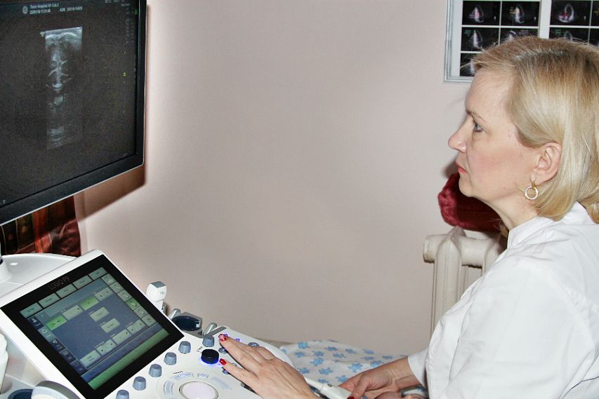 В железногорской горбольнице №1 появился новый аппарат ультразвуковой диагностики