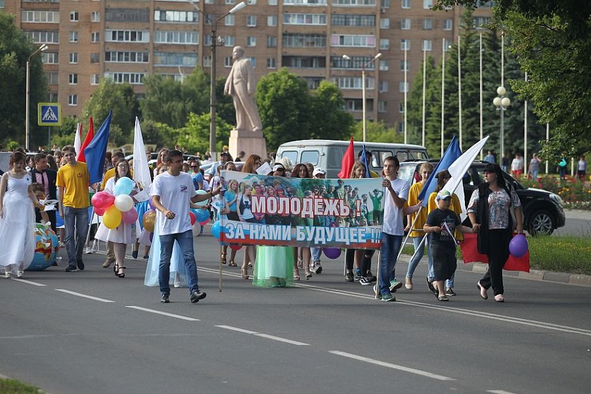 В Железногорске широко отметили День молодёжи