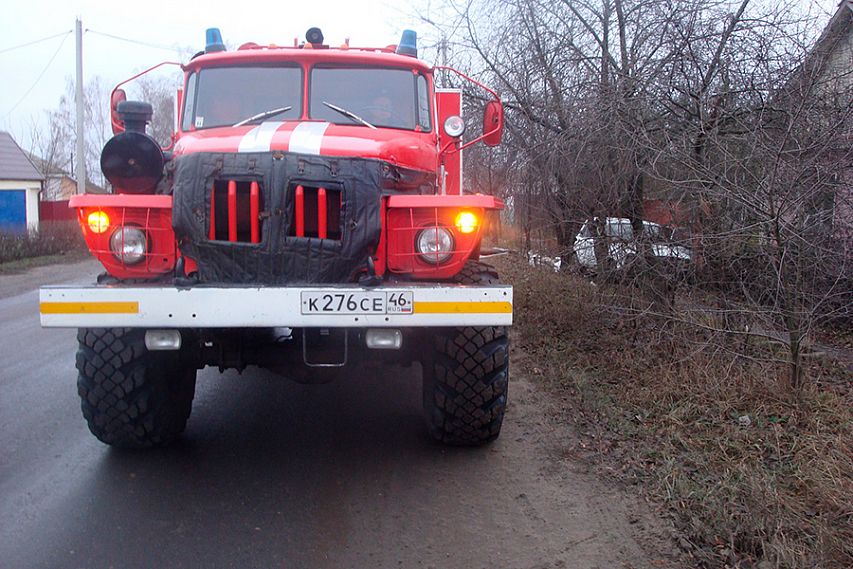 За выходные на территории Курской области произошло три пожара. Есть пострадавшая