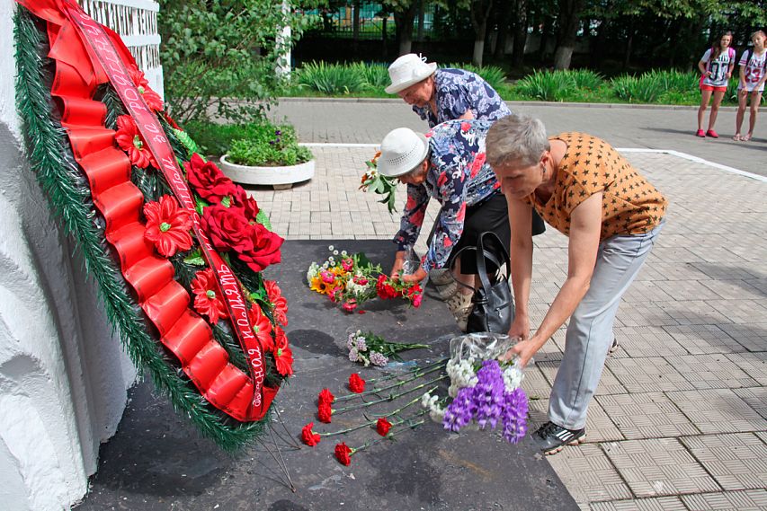 Железногорские ветераны почтили память партизан