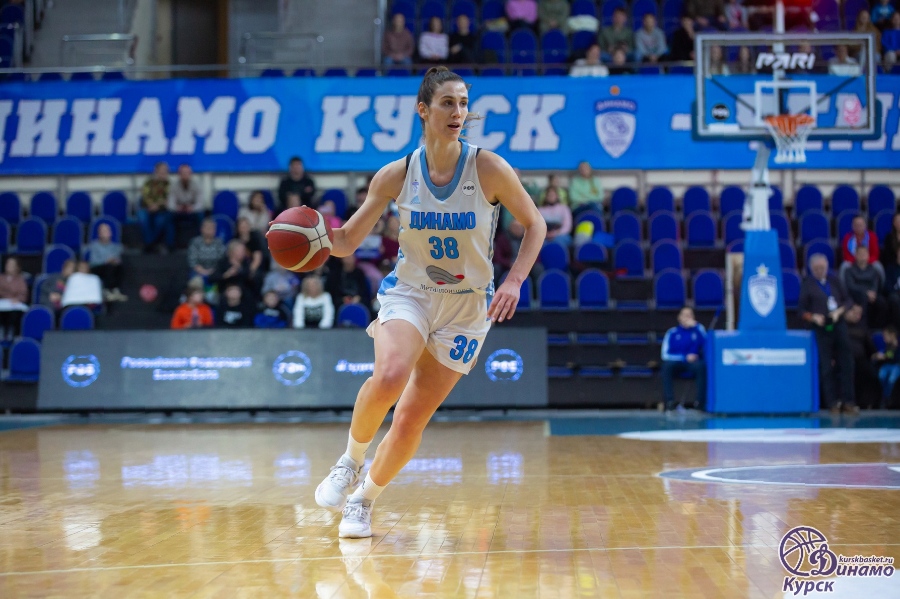 Баскетболистки курского «Динамо» одержали девятую победу подряд