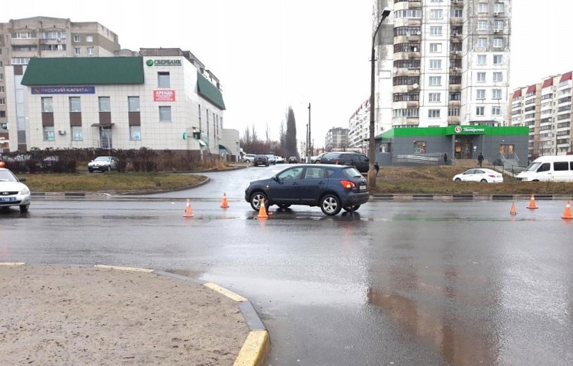 В Железногорске пенсионер-нарушитель попал под машину