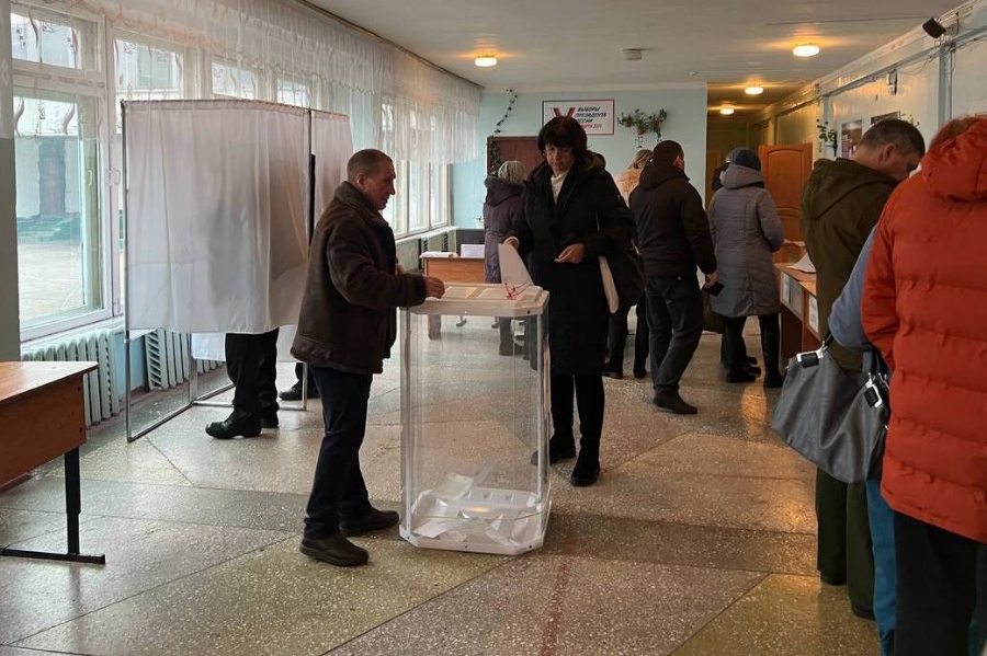 В Железногорске стартовало голосование на выборах Президента России