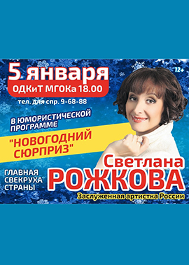 Светлана Рожкова в Железногорске