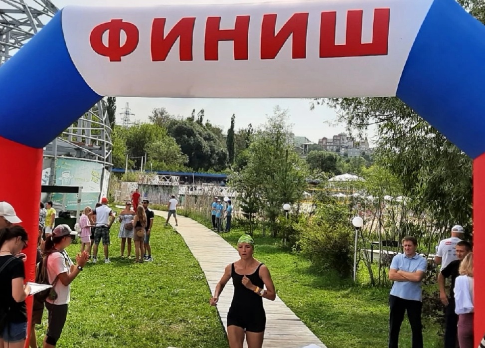 Инструктор из Железногорска завоевала бронзу калужской мегагонки «Плыви! Беги!» 