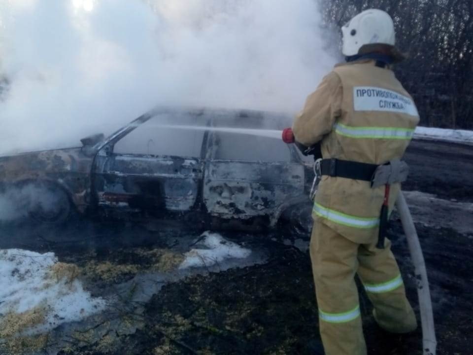 В Курской области в пожаре погиб мужчина 