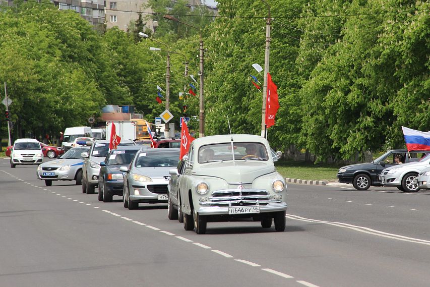 В Железногорске пройдет автопробег, посвященный Дню Победы