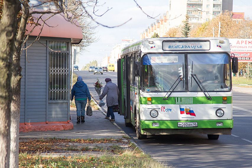 В Железногорске дачные автобусы перейдут на осеннее расписание