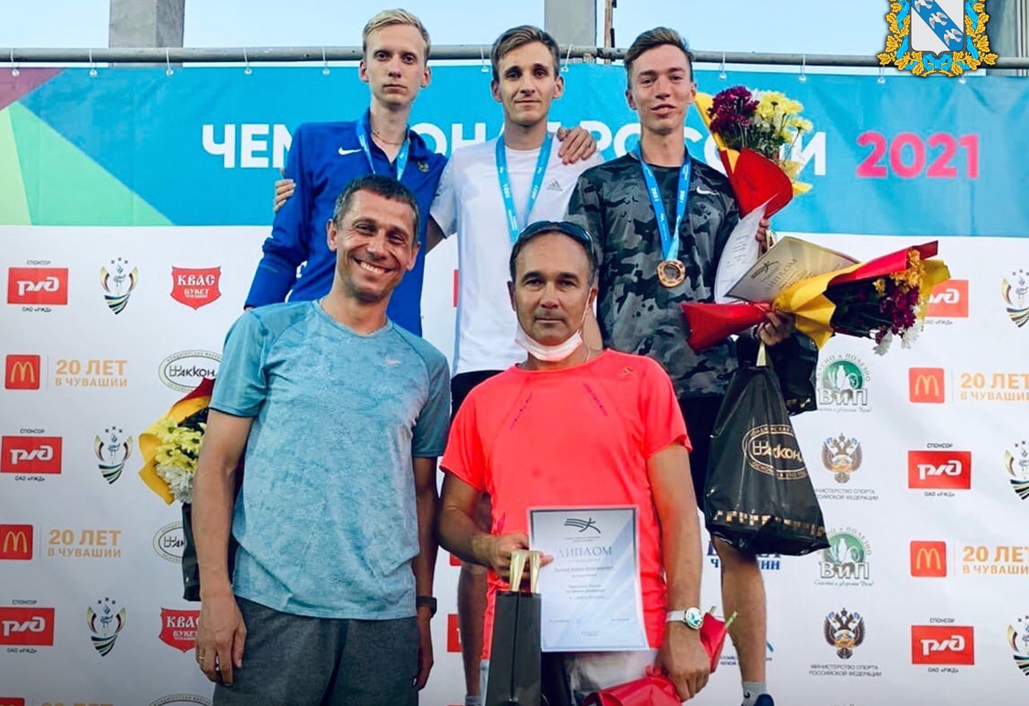 Железногорец Максим Федяев стал Чемпионом России в беге на 400 метров 