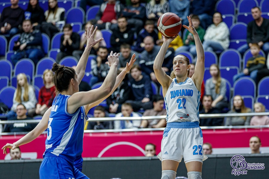 Баскетболистки курского «Динамо» одержали очередную победу