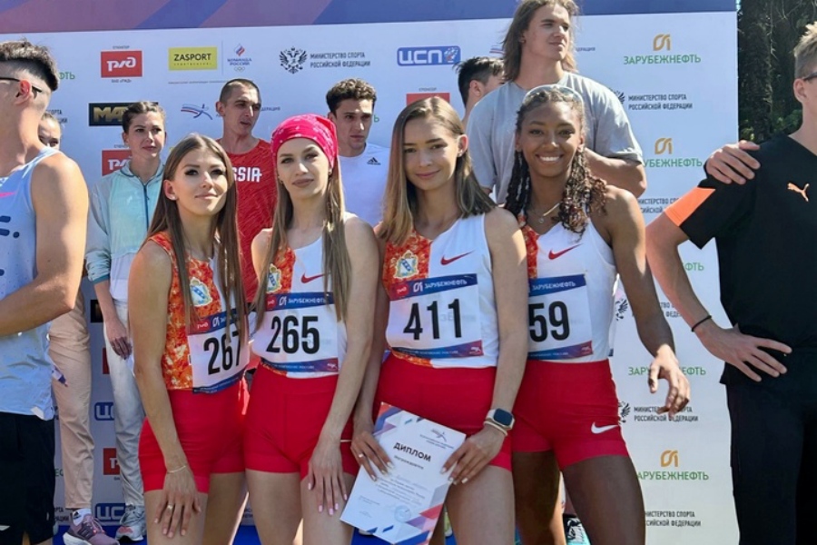 Железногорские легкоатлеты завоевали золото и серебро на чемпионате России