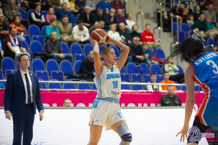 Баскетболистки курского «Динамо выиграли у БК «Самара» и возвратились на второе место
