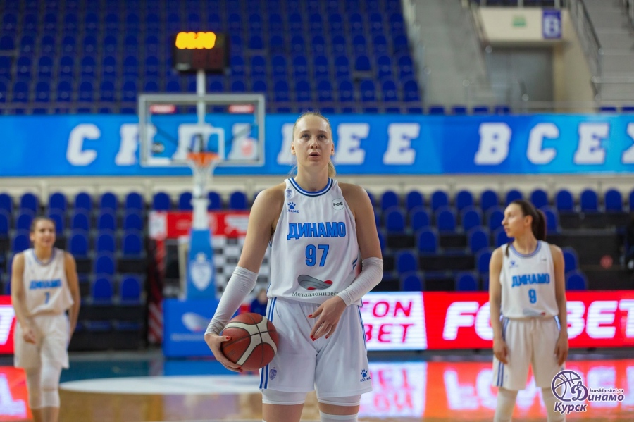 Курские баскетболистки при пустых трибунах проиграли оренбургской «Надежде»