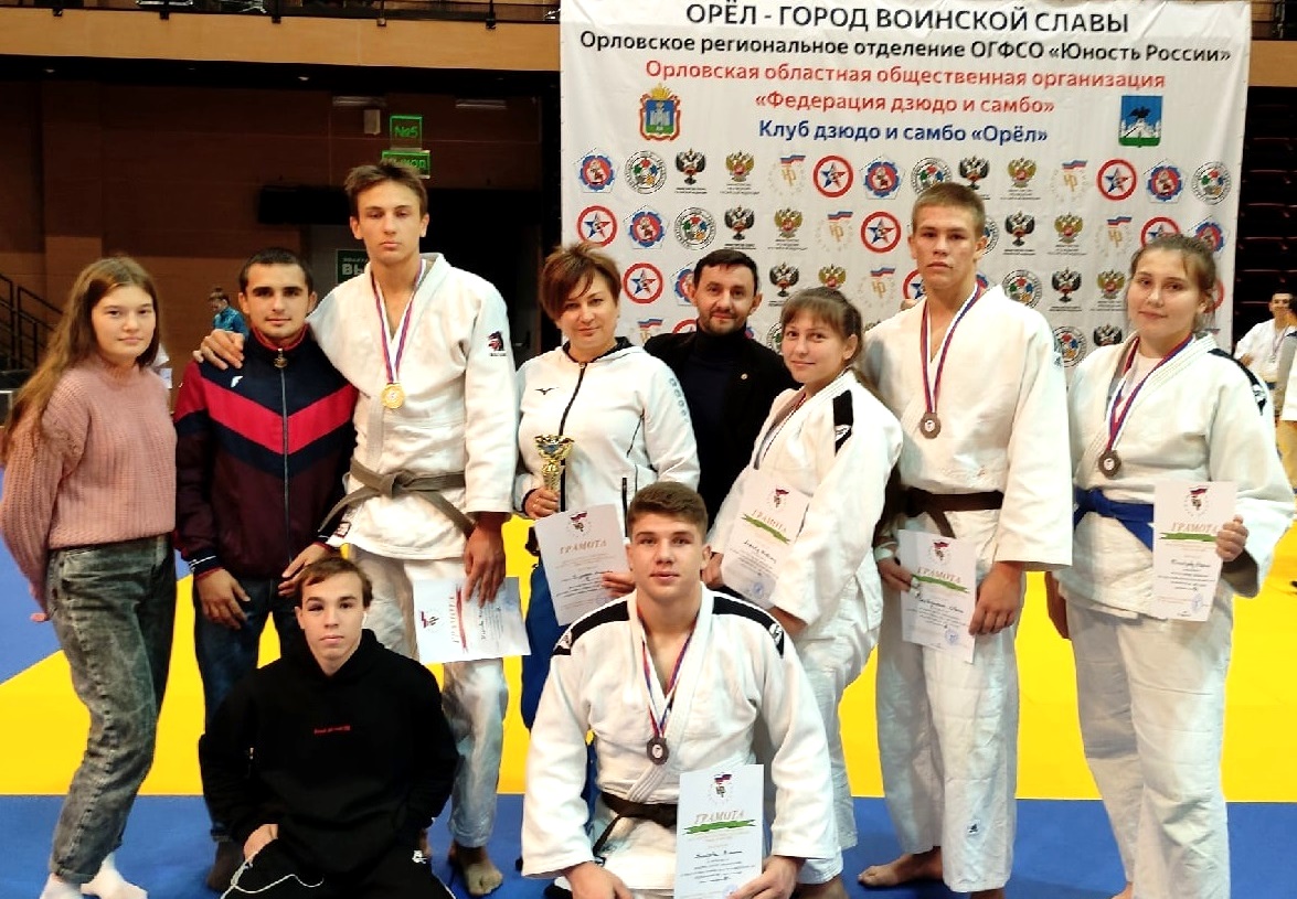 Железногорские дзюдоисты завоевали три медали «Юности России»