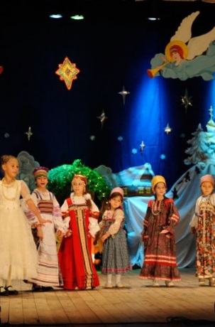 Детский театрализованный праздник «Рождественский сочельник» 