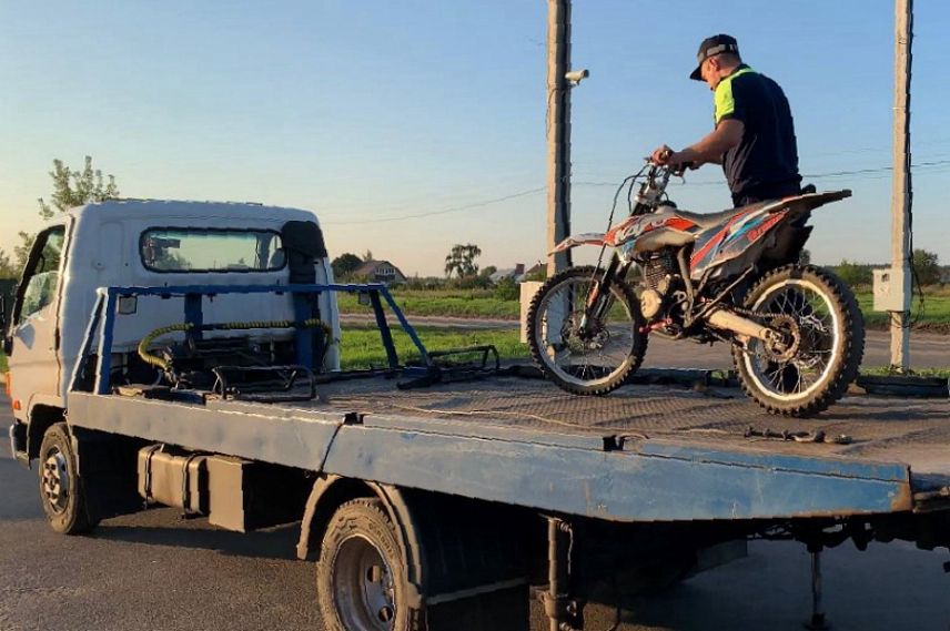 В Курской области родителям юных байкеров может грозить уголовная ответственность