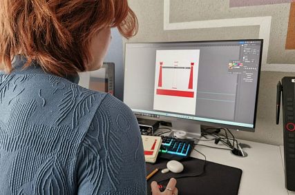 В Железногорске создали курскую буквицу