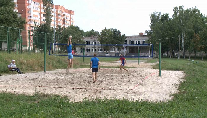 Чемпионат по пляжному волейболу среди работников МГОКа