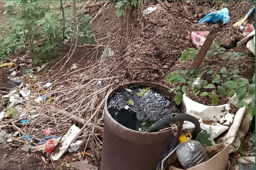 Железногорцы пожаловались в Минприроды Курской области на сброс отходов с автомойки