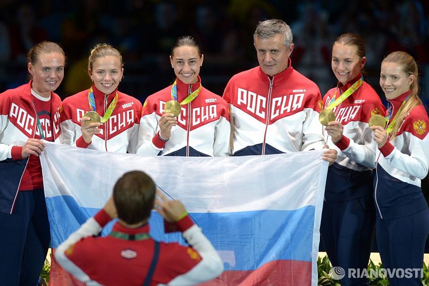 Российские саблистки принесли России шестое золото на Олимпиаде в Рио