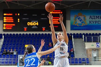 Самарские команды дважды проиграли курским баскетболисткам 