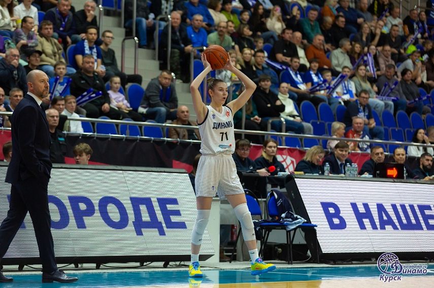 Баскетболистки курского «Динамо» переиграли не имевшую поражений оренбургскую «Надежду» 