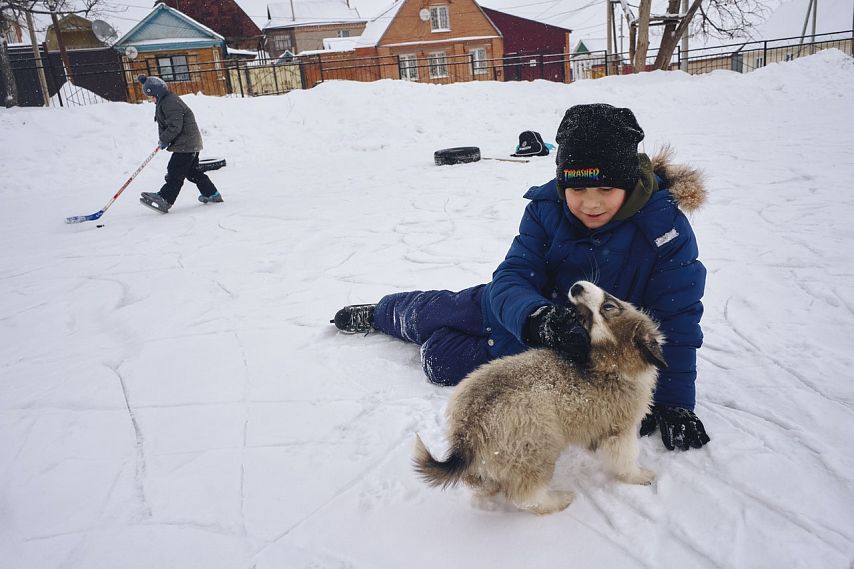 Оттепель в Железногорске сменилась затяжным похолоданием