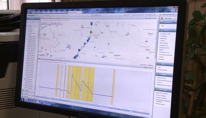 На МГОКе работает система спутникового мониторинга транспортных средств