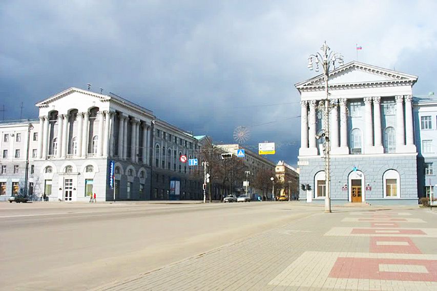 Главная площадь Курска станет пешеходной