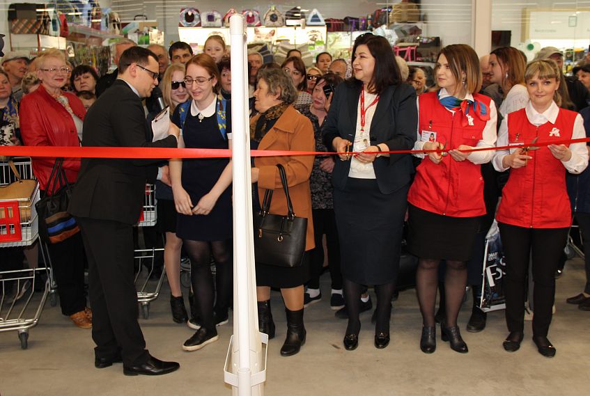 В Железногорске открылся новый гипермаркет