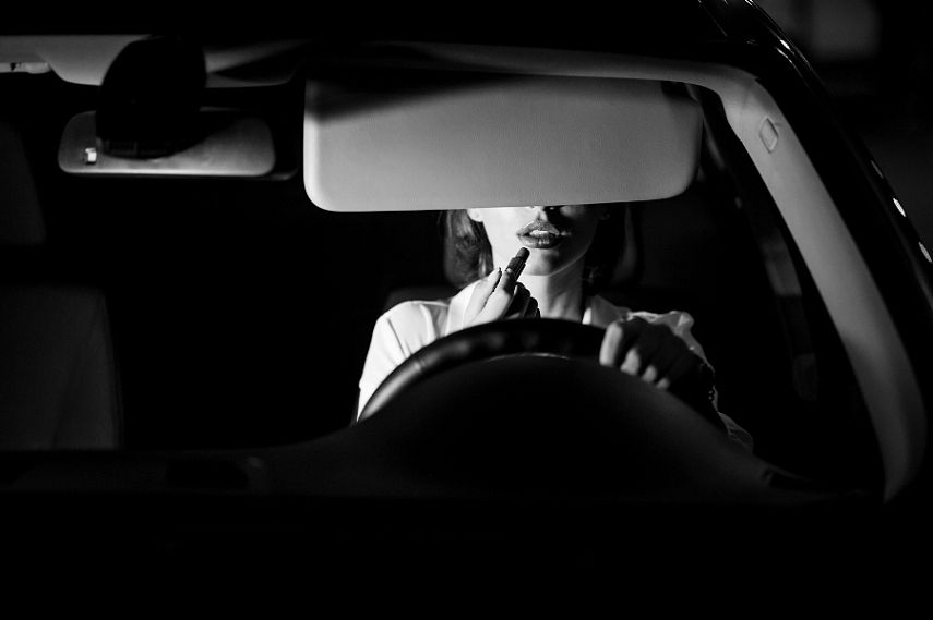 45-летняя железногорка угнала такси 