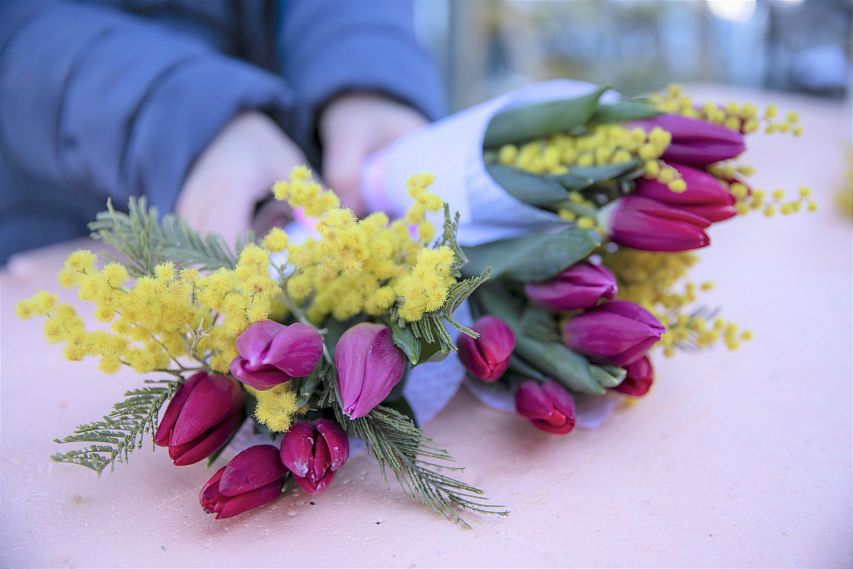 В Железногорске организуют 117 точек для продажи живых цветов