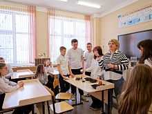 В железногорской школе № 14 открылись классы предпрофессиональной подготовки  
