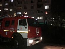 В Железногорске при пожаре спасли 10 человек