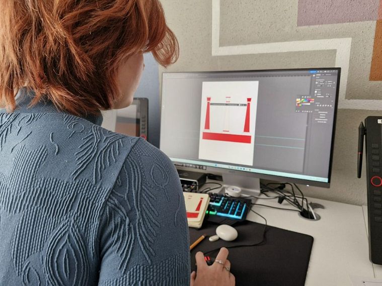 В Железногорске создали курскую буквицу