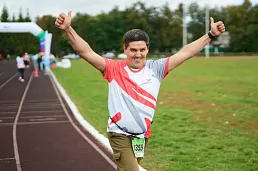 В Железногорске прошёл полумарафон