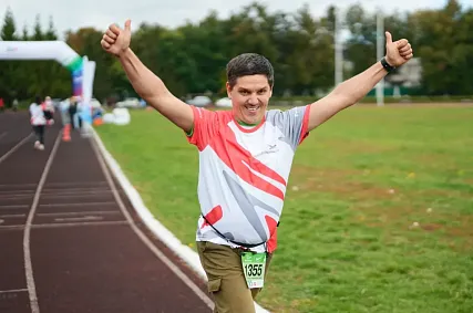 В Железногорске прошёл полумарафон