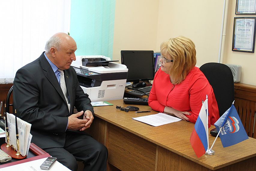 В рамках региональной недели депутат Госдумы Татьяна Воронина провела личный приём железногорцев